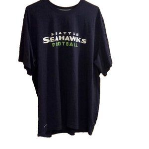 seattle seahawks Football Team Tshirt Lane Gammel size XXL blue team shirt